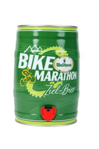 Das Werbe-Minikeg zum Bike-Marathon